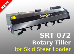 Rotary Tiller SRT072 For Skid Steer Loader